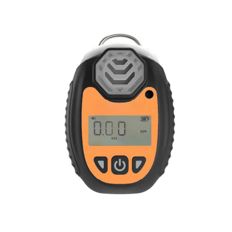 How to set the alarm value of the gas detector?